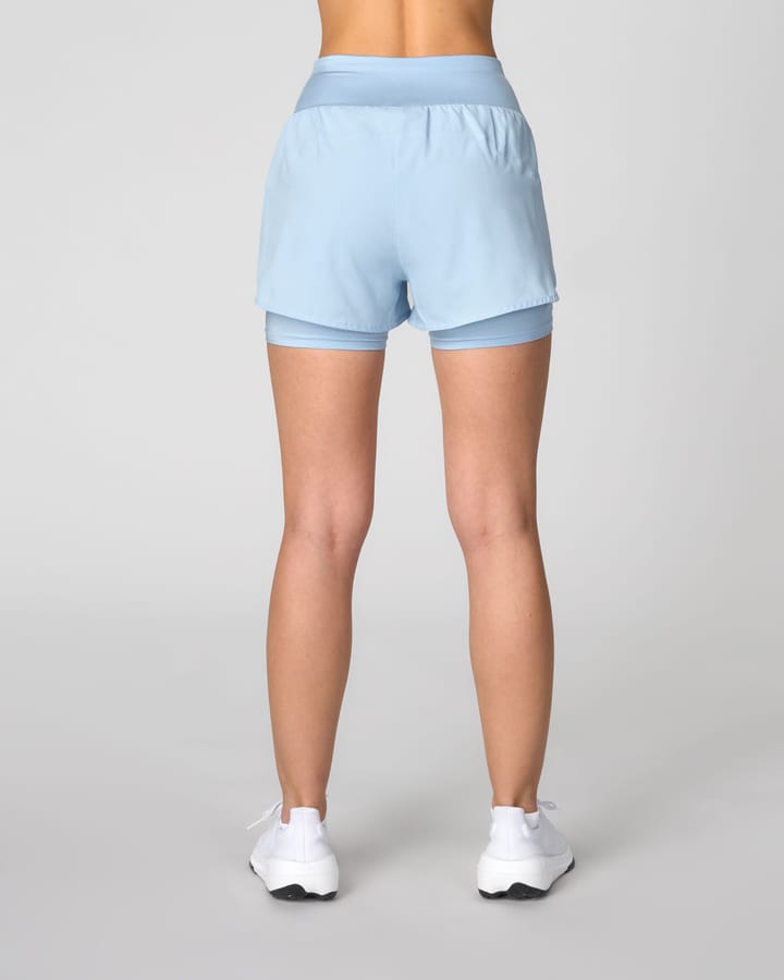 Johaug Women's Impact Shorts 2 In 1 Light Blue Johaug
