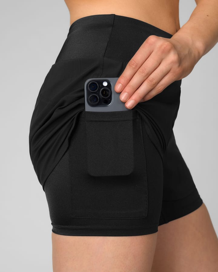 Johaug Women's Impact Shorts 2 In 1 Black Johaug