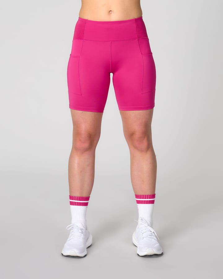 Johaug Women's Impact Tights 7,5 Inch Berry Pink Johaug