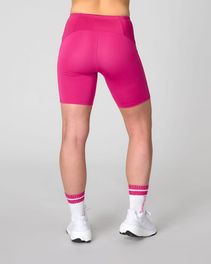 Johaug Women's Impact Tights 7,5 Inch Berry Pink Johaug