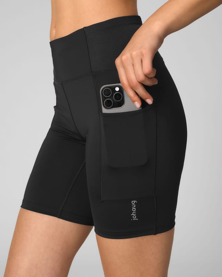 Johaug Women's Impact Tights 7,5 Inch Black Johaug