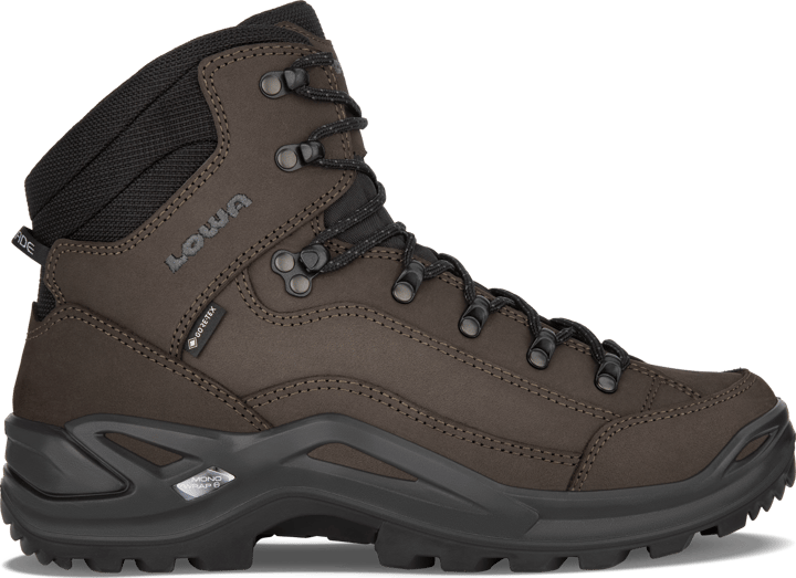 Men's Renegade Gore-Tex Mid Dark Brown/Black LOWA