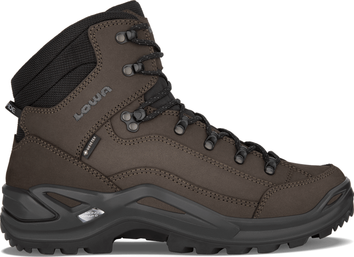 LOWA Men's Renegade Gore-Tex Mid Dark Brown/Black LOWA LOWA Men's Renegade Gore-Tex Mid Dark Brown/Black LOWA