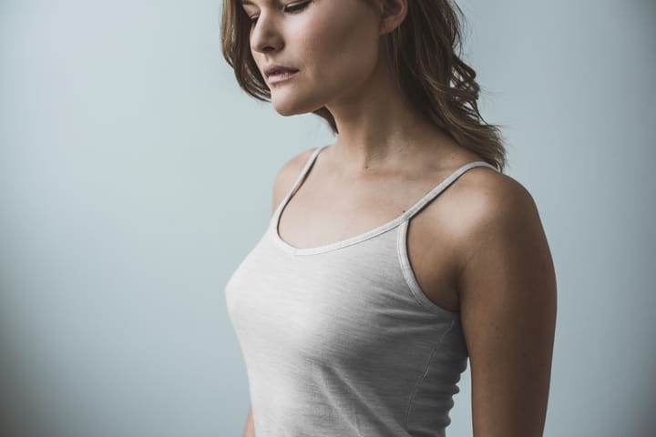 Tufte Wear Womens Villeple Singlet Light Grey Melange Tufte Wear Tufte Wear Womens Villeple Singlet Light Grey Melange Tufte Wear