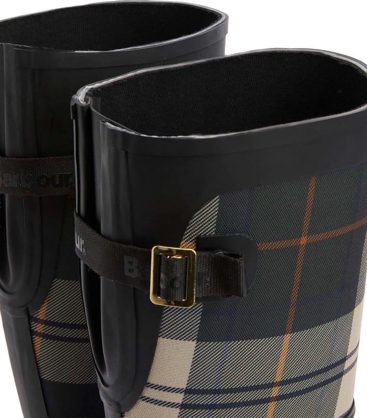 Barbour Women's Dena Wellington Boots Black/Ancient Tartan Barbour Barbour Women's Dena Wellington Boots Black/Ancient Tartan Barbour
