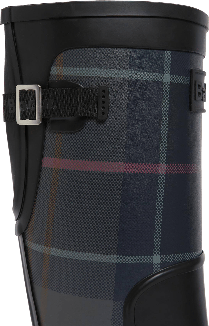 Barbour Women's Dena Tall Well Black/shadow Tartan Barbour