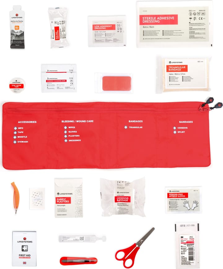 Lifesystems First Aid Kit Bike Red Lifesystems