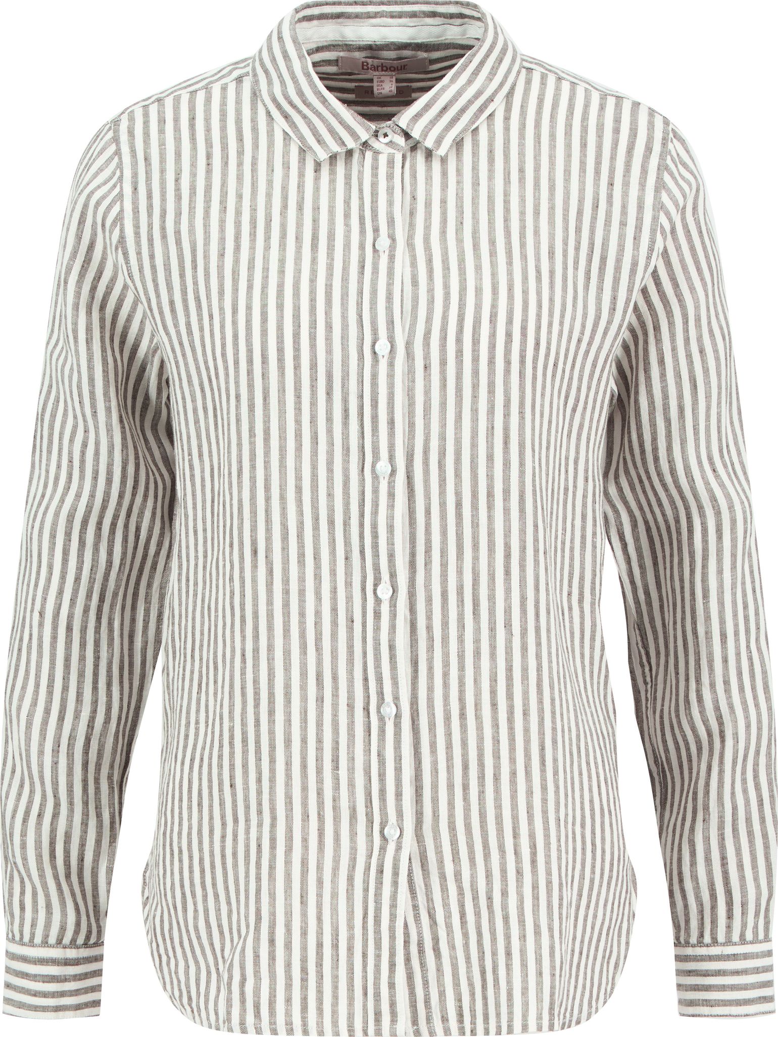 Barbour Women's Marine Shirt Dusky Khaki Stripe