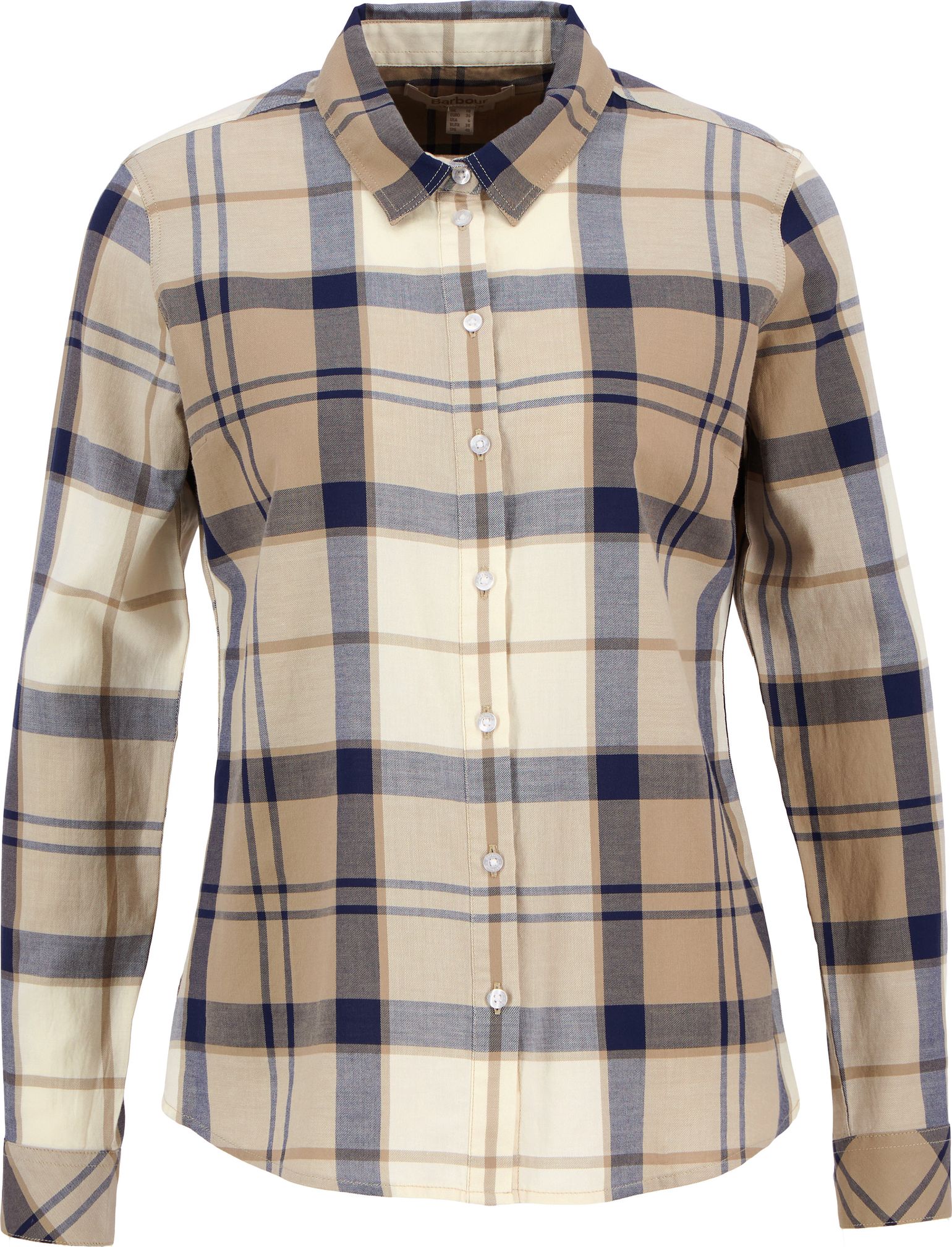 Barbour Women's Bredon Shirt Dress Navy Tartan