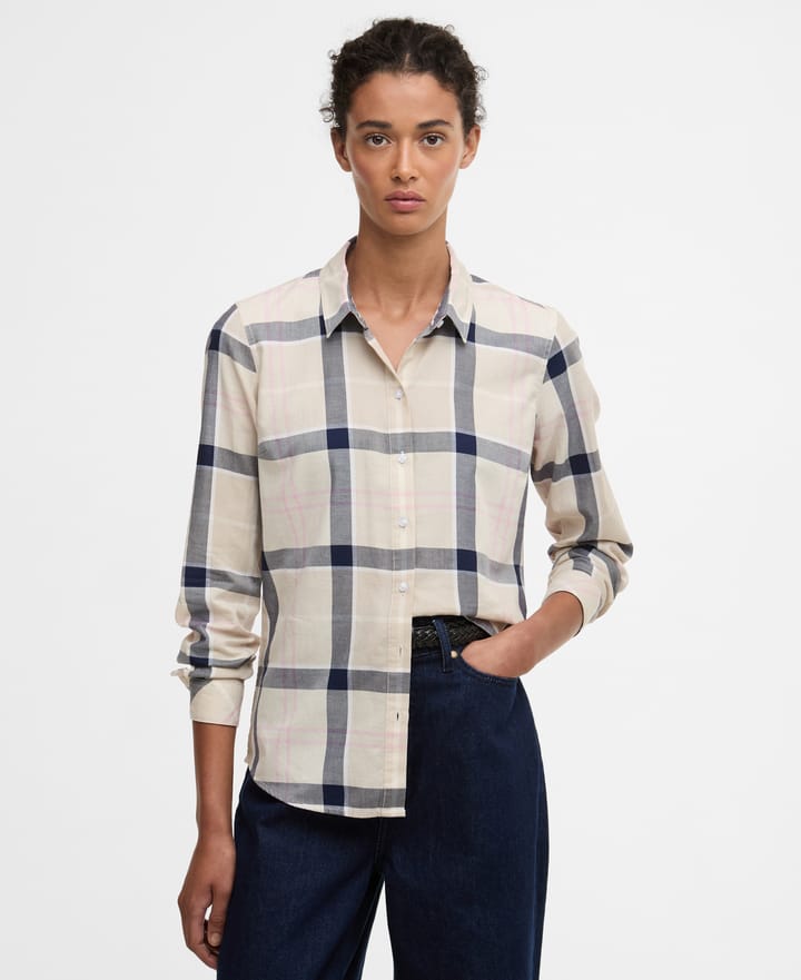 Barbour Women's Bredon Shirt Cherry Blossom Tartan Barbour
