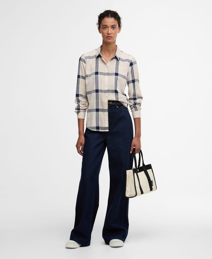 Barbour Women's Bredon Shirt Cherry Blossom Tartan Barbour