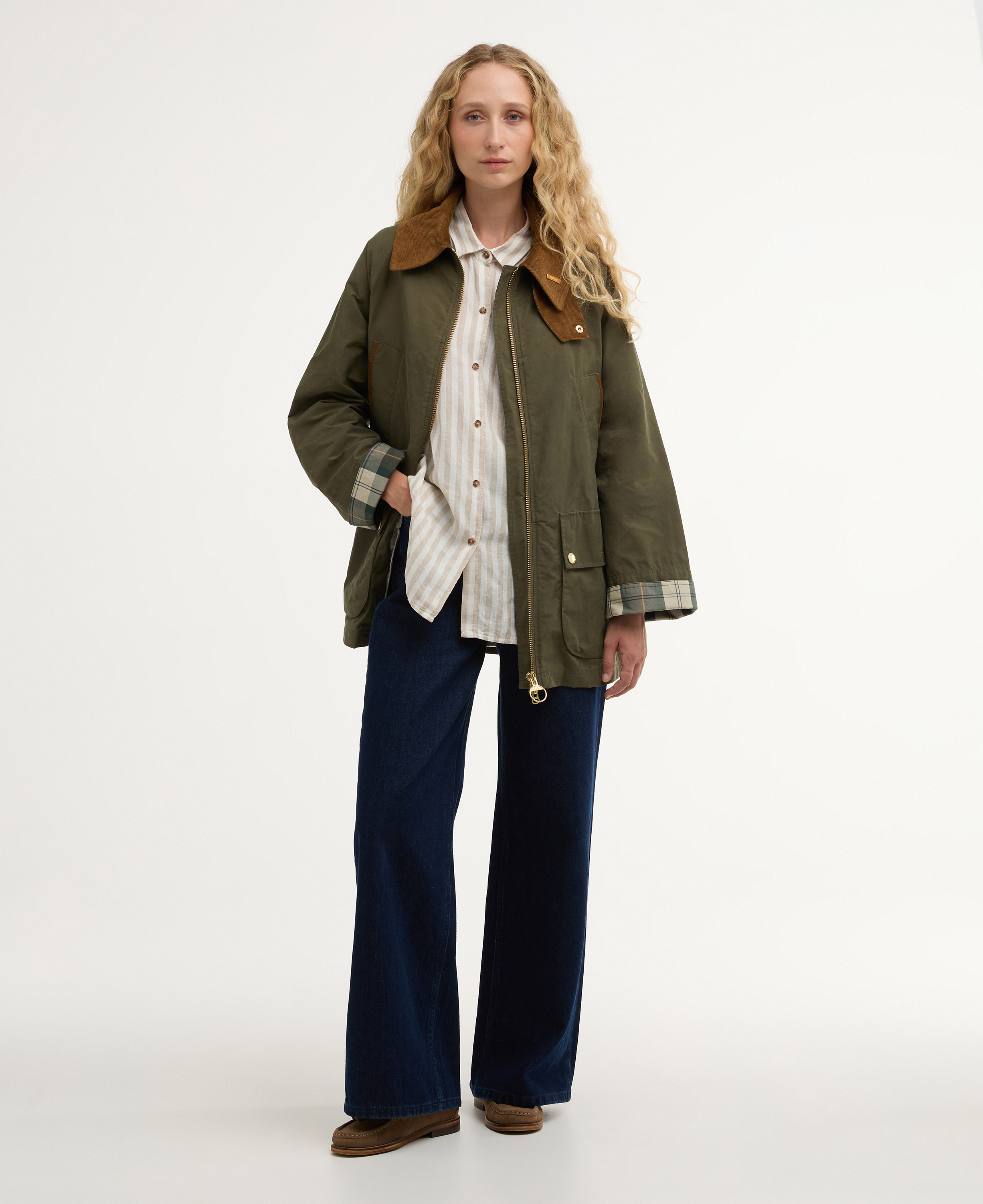 Barbour Women's Barbour Icons Bedale Ivy Green/ancient