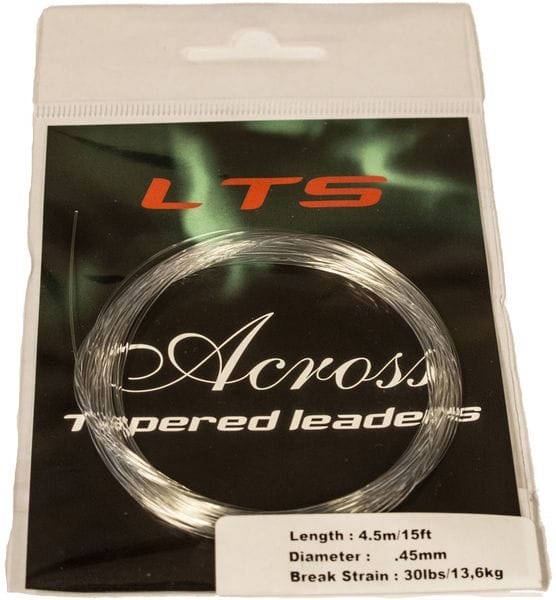 LTS Lts Across Tapered Leader 15' Tipp Diameter 0,35mm LTS LTS Lts Across Tapered Leader 15' Tipp Diameter 0,35mm LTS