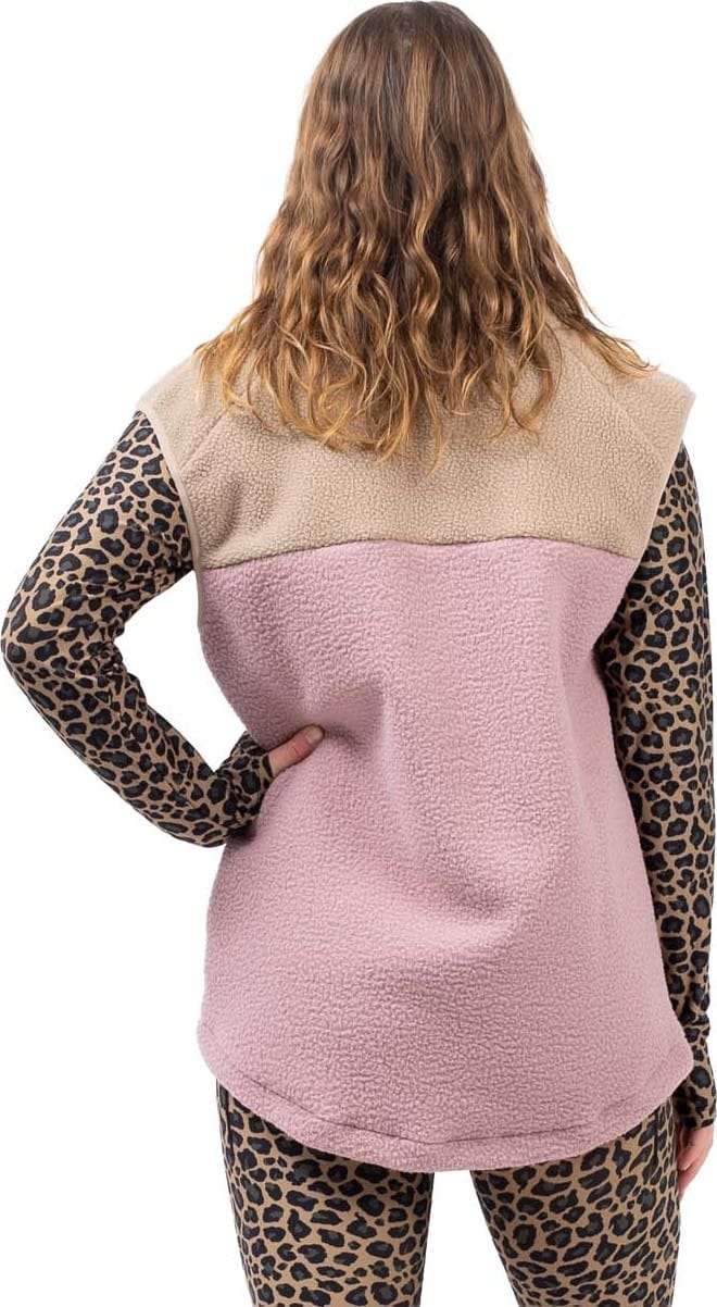 Eivy Women's Lumberjackie Sherpa Vest Sand Eivy