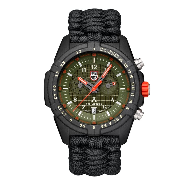 Bear Grylls Survival Land Series 3797 Black/Green Luminox