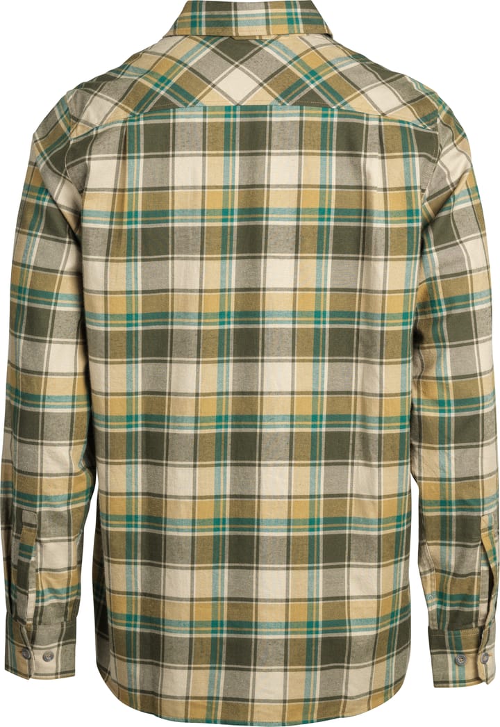 Lundhags Men's Järpen Plaid Flannel Shirt Hay Lundhags Lundhags Men's Järpen Plaid Flannel Shirt Hay Lundhags