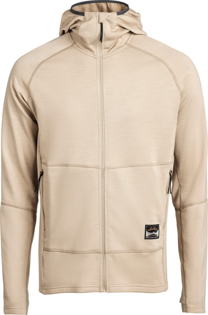 Lundhags Men's Tived Merino Hoodie Sand Lundhags Lundhags Men's Tived Merino Hoodie Sand Lundhags