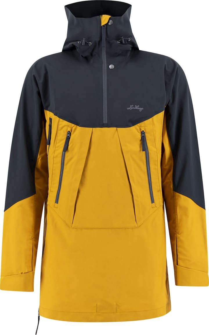 Lundhags Unisex Abisku Hybrid Anorak Gold/Charcoal Lundhags