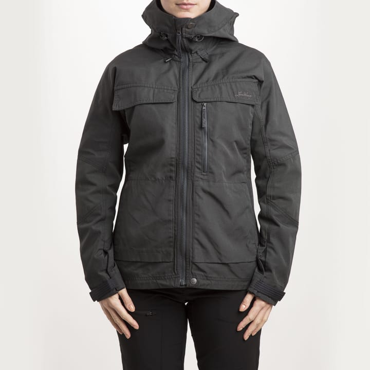 Women's Authentic Jacket Charcoal Lundhags