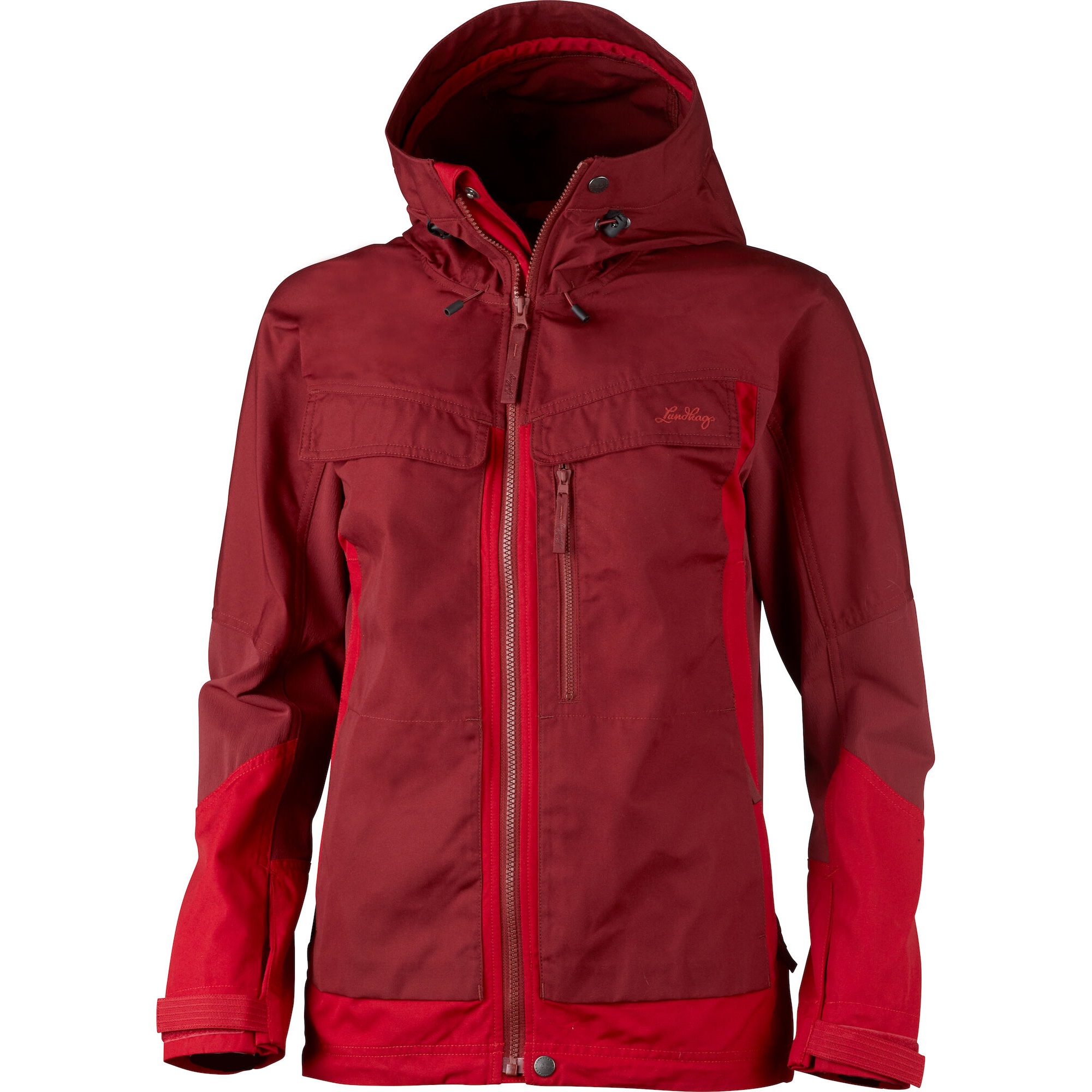 Lundhags Women’s Authentic Jacket Red/Dk Red