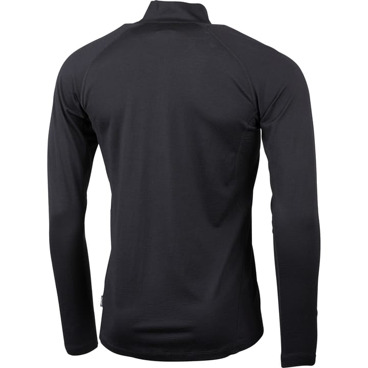 Lundhags Men's Gimmer Merino Light 1/2 Zip Black Lundhags