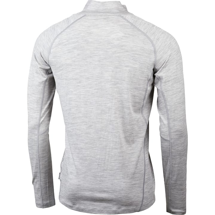 Lundhags Men's Gimmer Merino Light 1/2 Zip Light Grey Lundhags