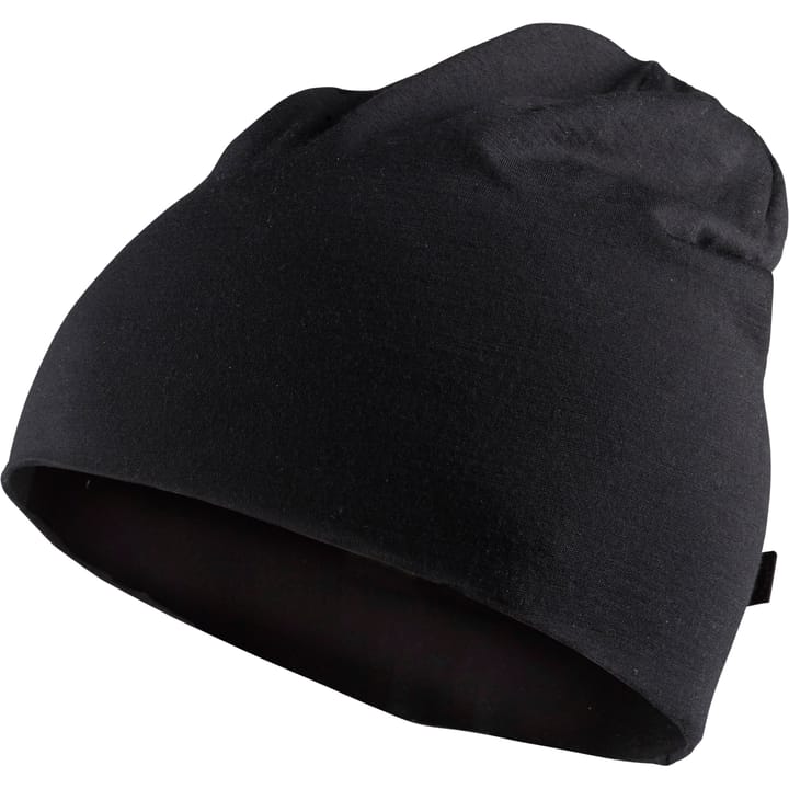 Gimmer Merino Light Beanie Black Lundhags