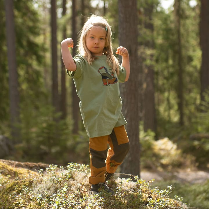 Lundhags Juniors' Fulu Climbing T-Shirt  Lichen Lundhags