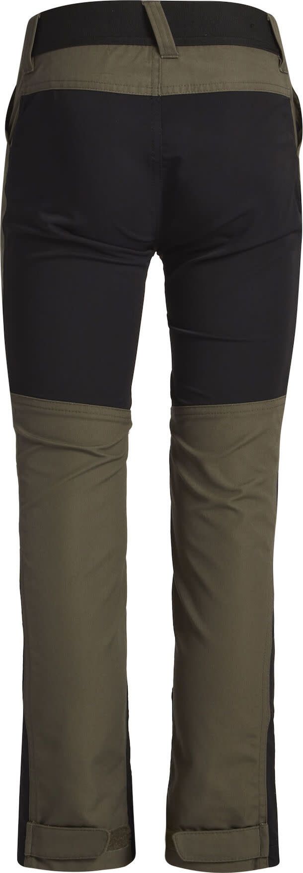Lundhags Juniors' Fulu Stretch Hybrid Pant  Forest Green/Black Lundhags