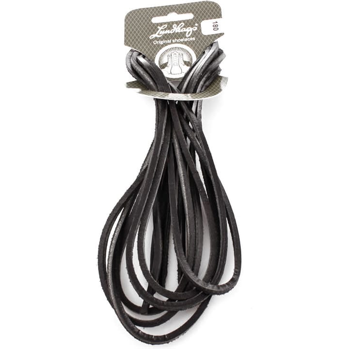 Lundhags Leather Laces 180 CM Black Lundhags