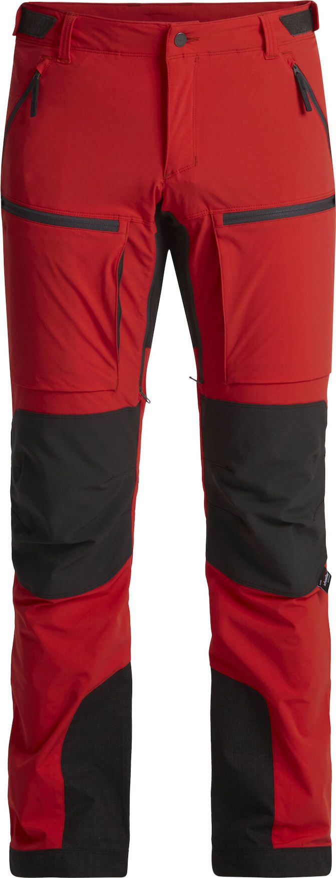 Men's Askro Pro Pant Lively Red/Charcoal Lundhags