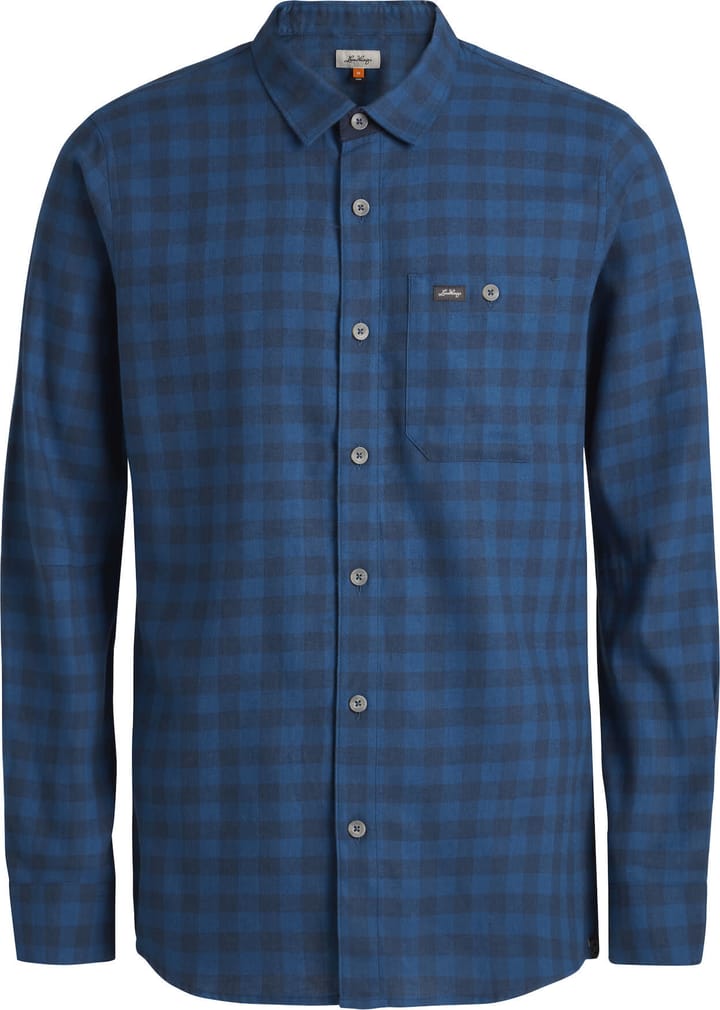 Lundhags Men's Ekren Long Sleeve Shirt Light Navy Lundhags