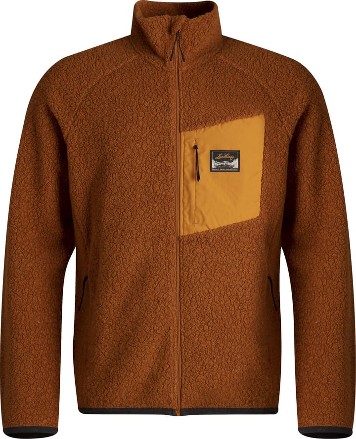 Lundhags Men's Flok Wool Pile Dark Gold Lundhags
