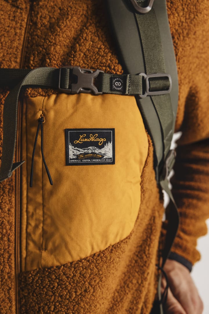 Lundhags Men's Flok Wool Pile Dark Gold Lundhags