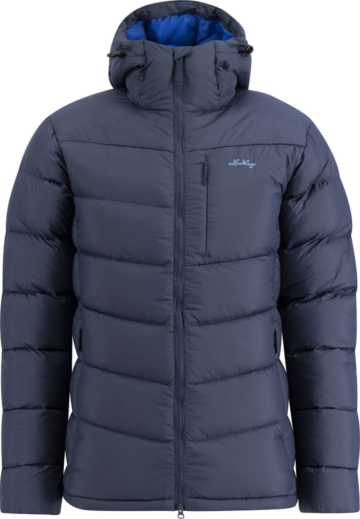 Lundhags Men's Fulu Down Hooded Jacket Deep Blue Lundhags