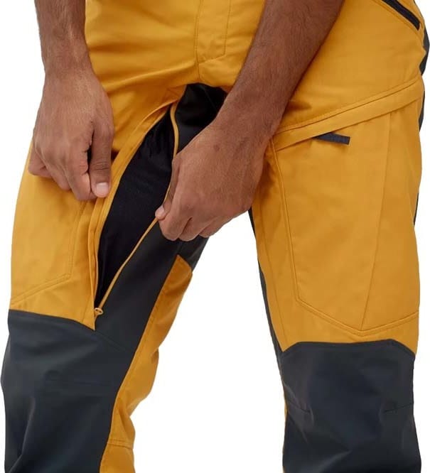 Men's Makke Pro Pant Gold/Charcoal Lundhags