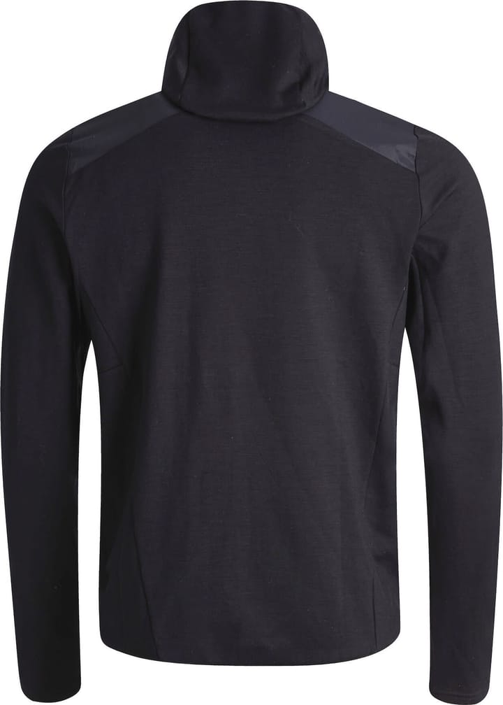 Men's Padje Merino Block Hoodie Black Lundhags