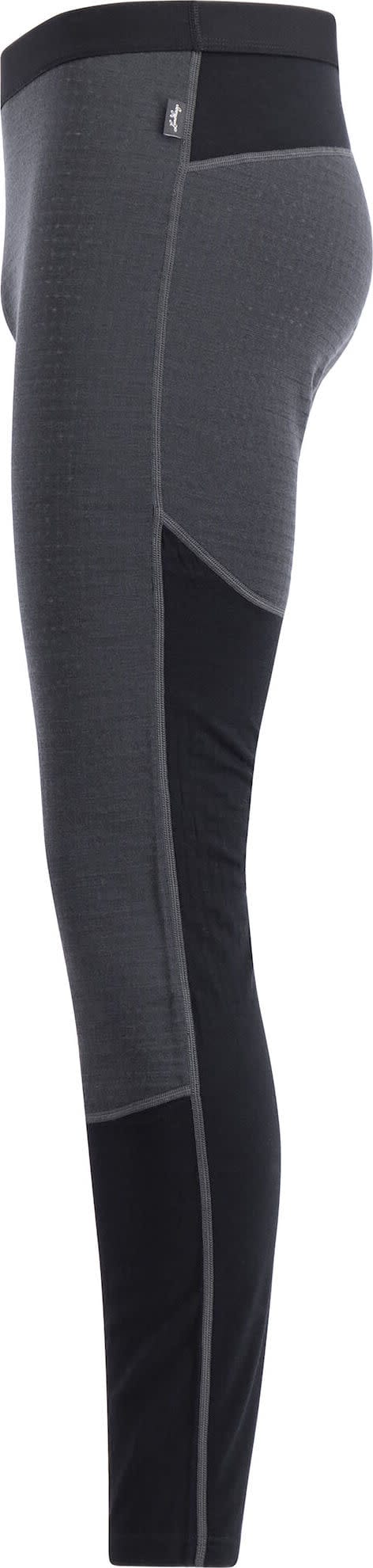 Men's Prime Merino Long John Charcoal/Black Lundhags