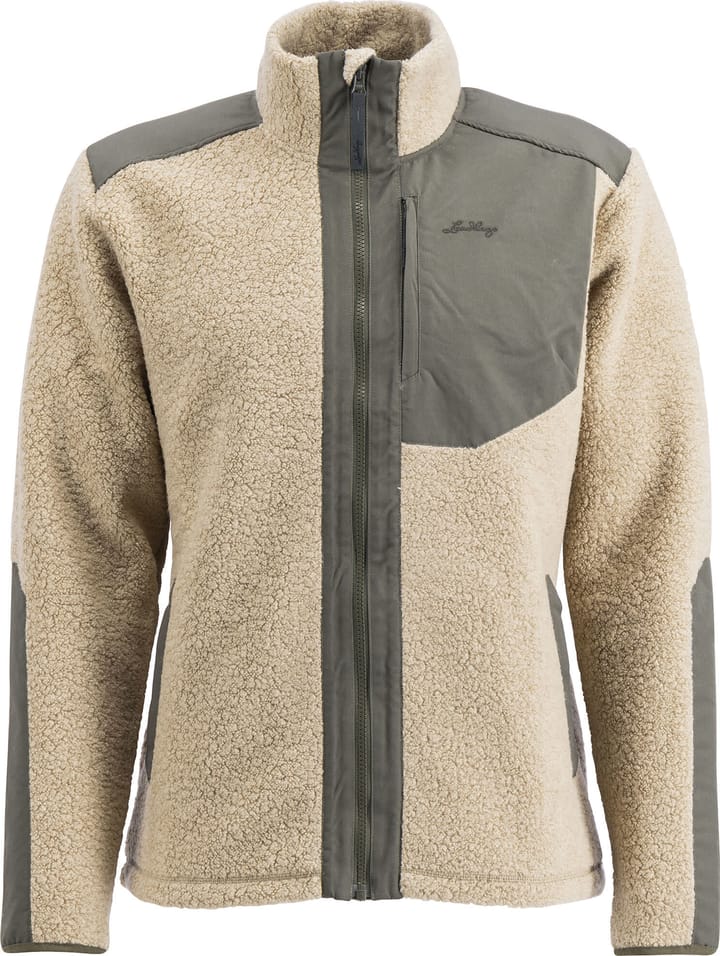 Lundhags Men's Saruk Wool Pile Mid Full Zip Sand Lundhags