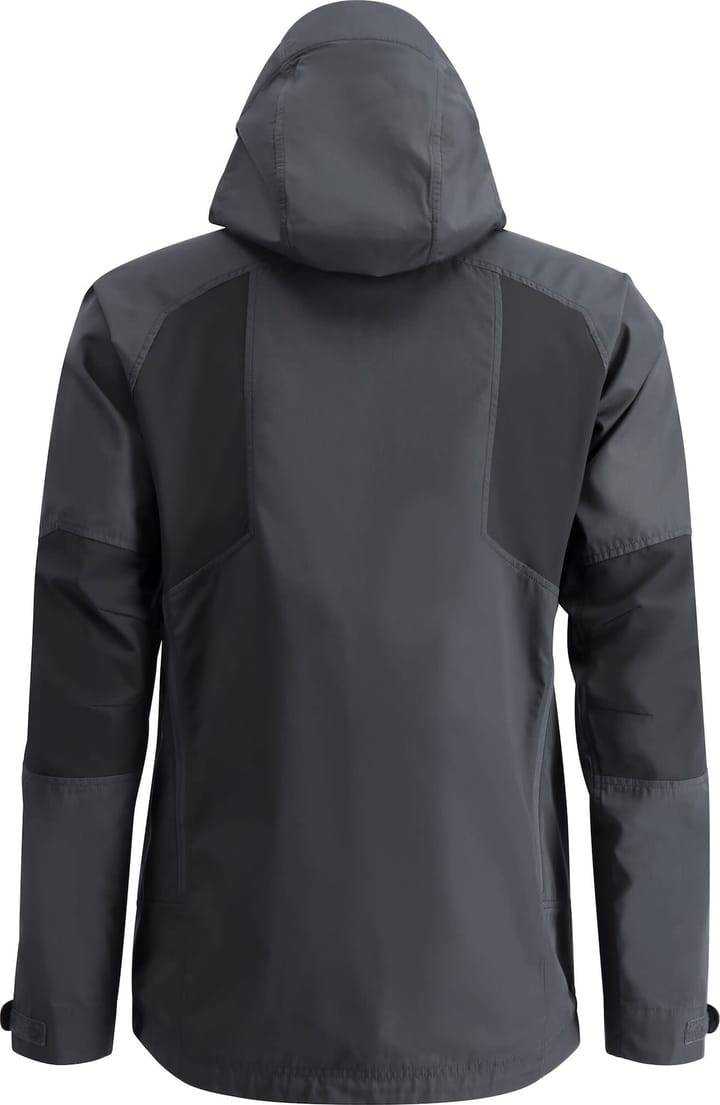 Men's Tived Stretch Hybrid Jacket Granite/Charcoal Lundhags