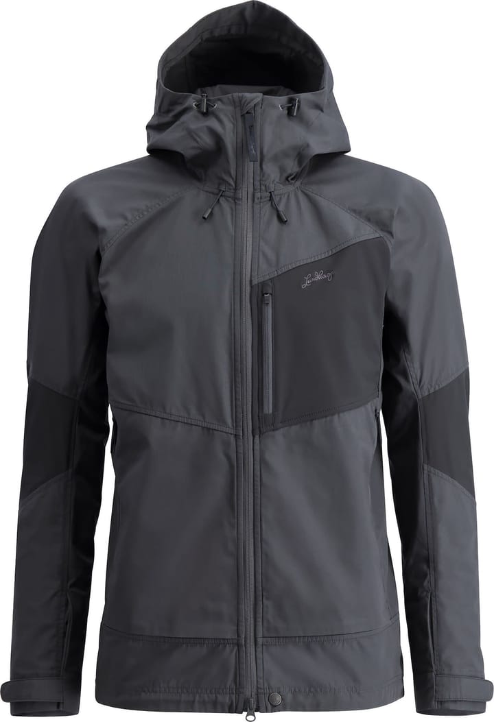 Men's Tived Stretch Hybrid Jacket Granite/Charcoal Lundhags