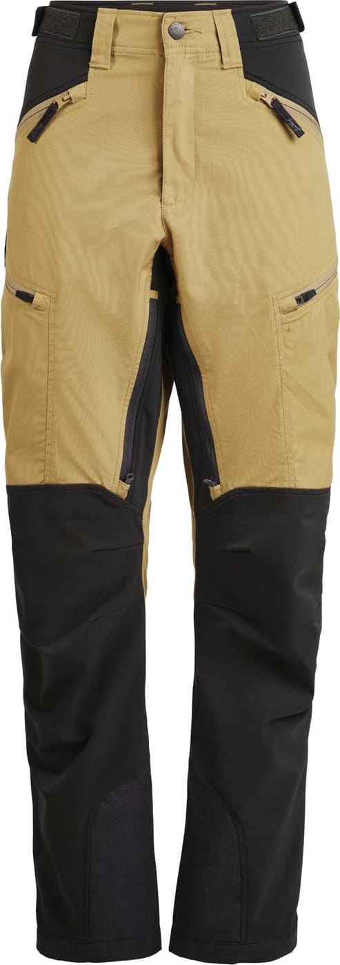 Lundhags Women's Makke High Waist Curved Pant Hay/charcoal