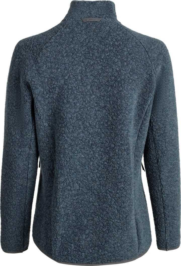 Lundhags Women's Flok Wool Pile Dark Sky Blue Lundhags