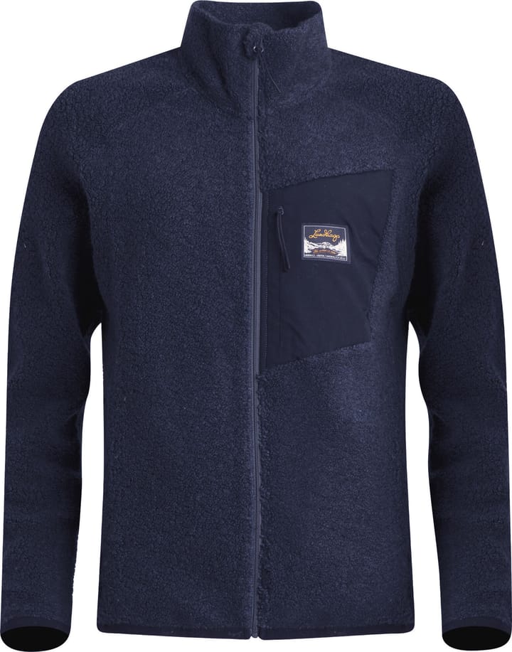 Women's Flok Wool Pile Light Navy Lundhags