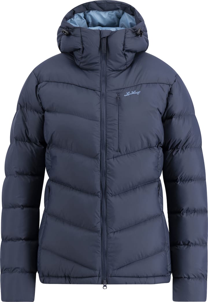 Lundhags Women's Fulu Down Hooded Jacket Deep Blue Lundhags