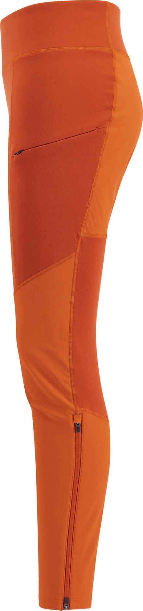 Women's Fulu Wool Tights Mellow Red Lundhags
