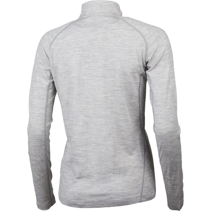 Lundhags Women's Gimmer Merino Light 1/2 Zip Light Grey Lundhags Lundhags Women's Gimmer Merino Light 1/2 Zip Light Grey Lundhags