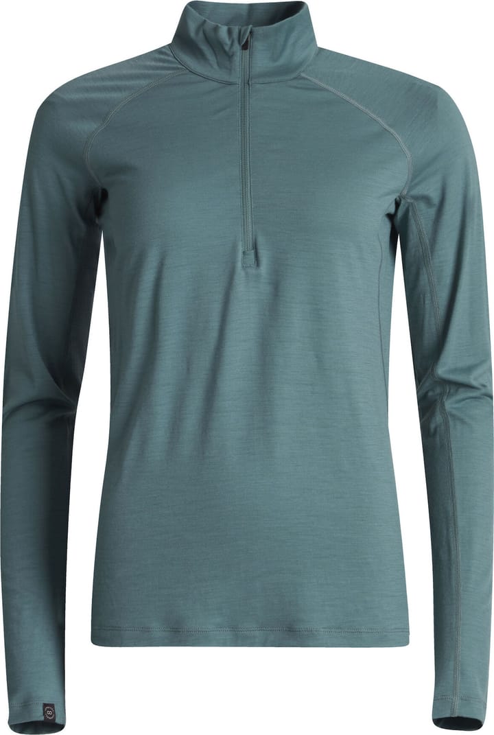 Women's Gimmer Merino Light 1/2 Zip Jade Lundhags