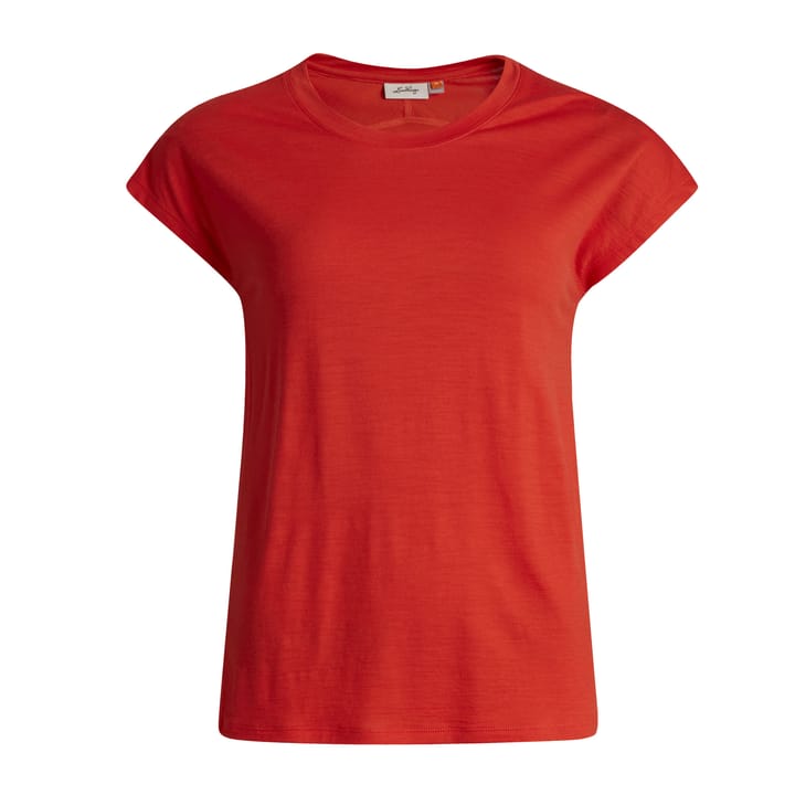 Women's Gimmer Merino Light Top Lively Red Lundhags