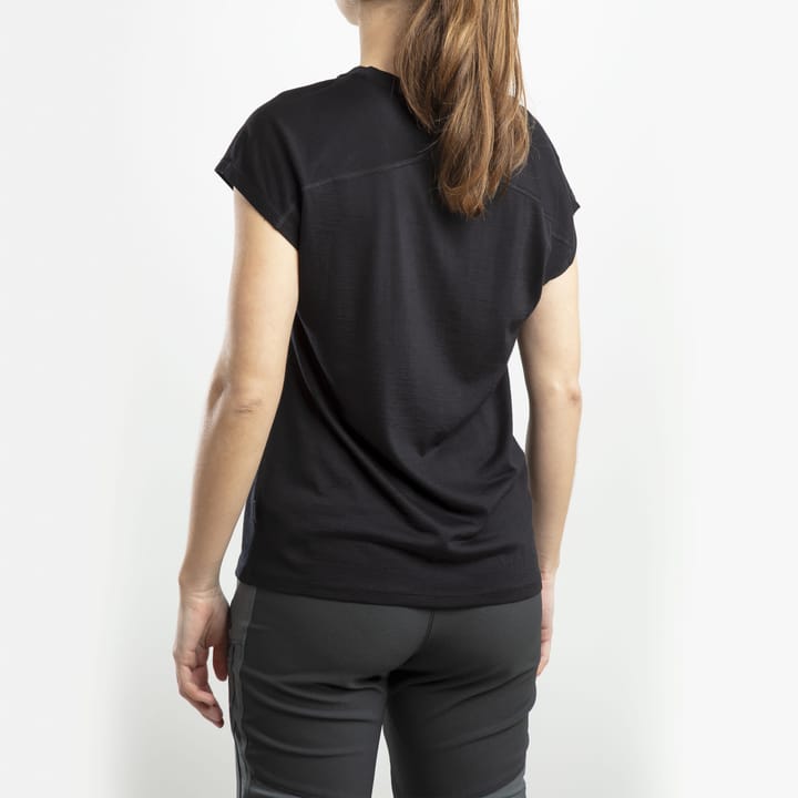 Lundhags Women's Gimmer Merino Light Top Black Lundhags